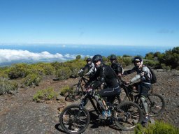 Descente du Maïdo en VTT